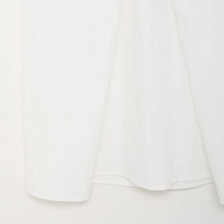 Center Cross Nylon Long Skirt