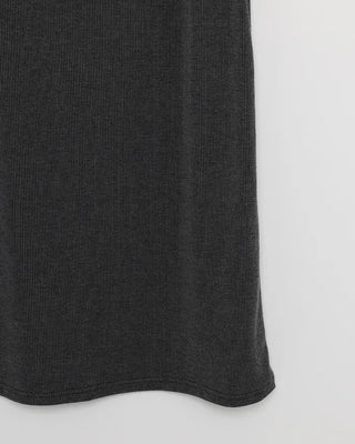 Ribbed maxi skirt