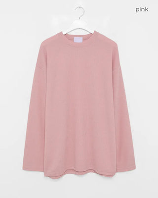 Round Neck Long Sleeve Knit