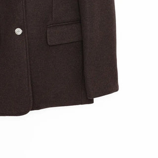 Stitch wool jacket