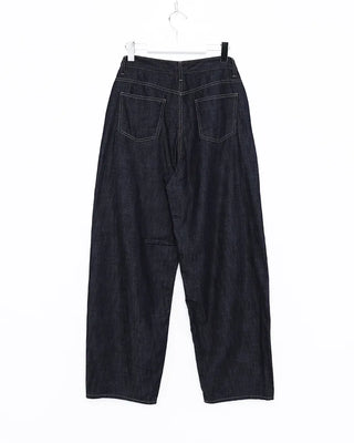 Wide selvedge denim pants
