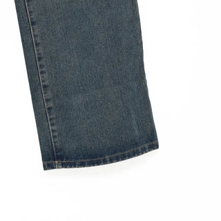 Vintage Wash Wide Denim