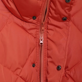 (Unisex) High-Neck Quilted Padded Jacket