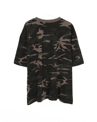 Camouflage Half-Sleeve T-Shirt