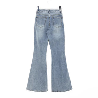 Flared Fit Denim Pants