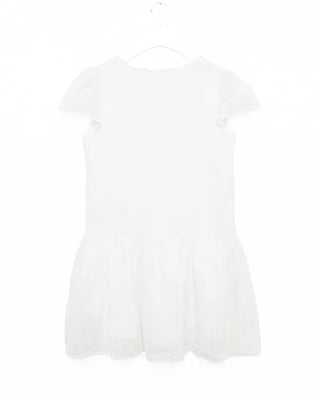 Punched Shirring Mini Dress