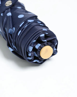 Dot Scallop Hem All-Weather Umbrella