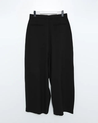Two-pleat wide slacks