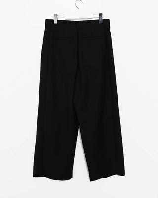 D-ring two-pleat wide-leg pants