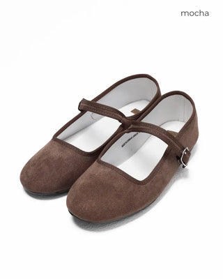 Mary Jane strap flat shoes