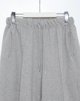 Pintuck Wide Sweatpants