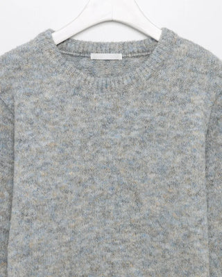 Round neck crop knit