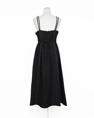Denim bustier dress