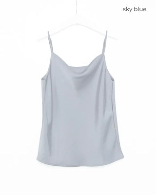 Satin slip camisole