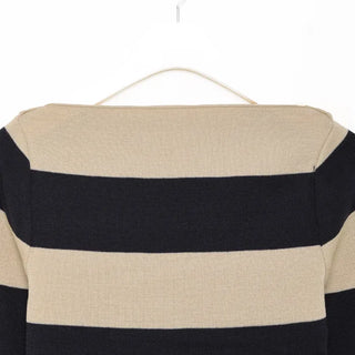 Boat neck knit