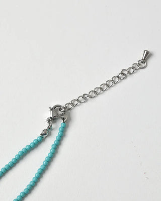 Colored bead necklace