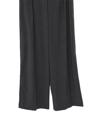 Classic striped slacks