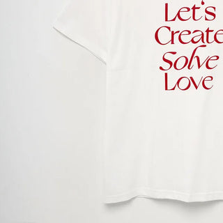 Solve Lettering T-Shirt