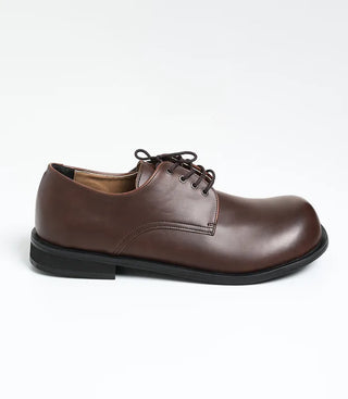 Wide derby shoes