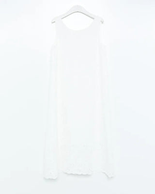 Perforated lace dress