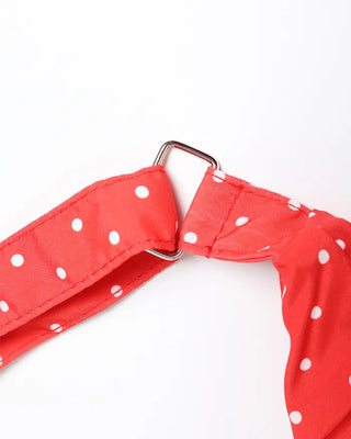 Dot Ribbon String Bag