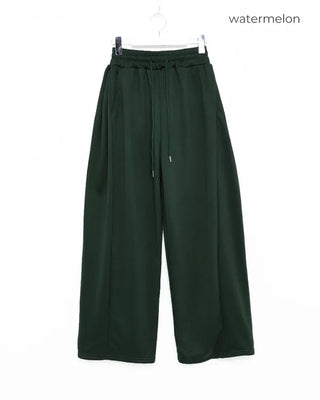 Elastic wide sweatpants