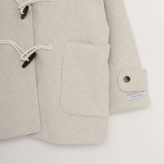 Duffle half coat