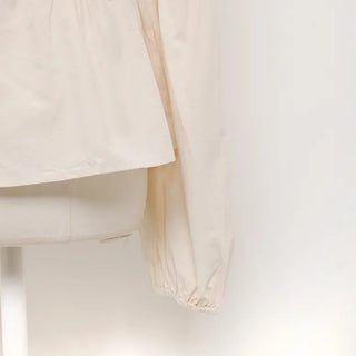 Square neck blouse