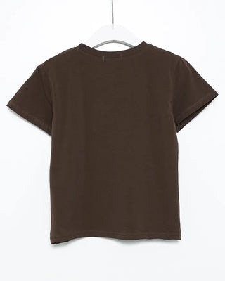 Lettering Slim Short-Sleeve T-Shirt
