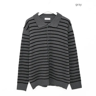 Striped cardigan