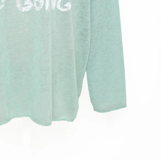 See-through logo T-shirt