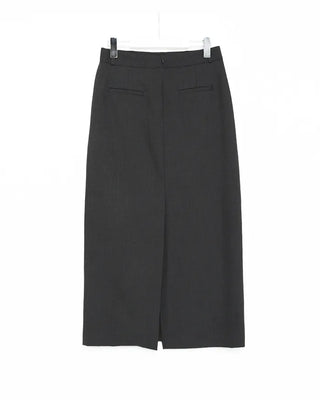 H-line maxi long skirt