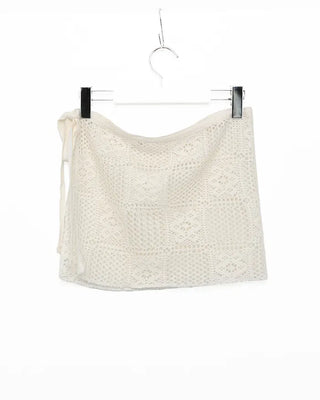 Lace wrap skirt