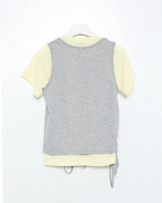 Drawstring Tank & T-Shirt Set