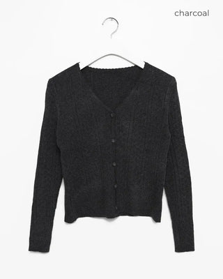 Punching knit ensemble
