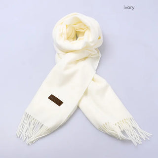 Cashmere wool scarf