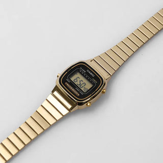 Gold Casio Digital Watch