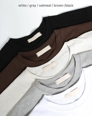Boxy Plain Short Sleeve