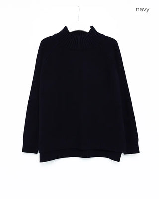 Raglan Line Point Knit