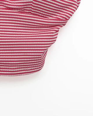 London Stripe Bustier Bikini
