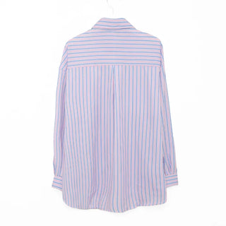 Front two-pocket striped shirt