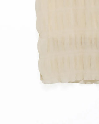 Chiffon pleated long dress