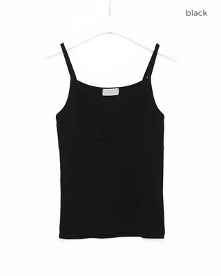 V-neck slit camisole