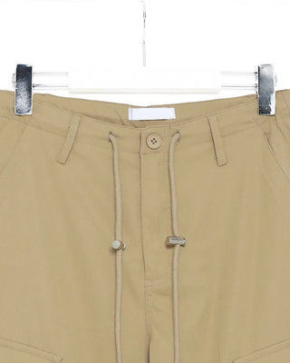 Waist String Cargo Pants