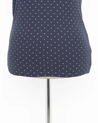 Pindot Camisole Halter V-Neck Top