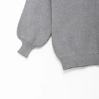Asymmetrical Turtleneck Knit