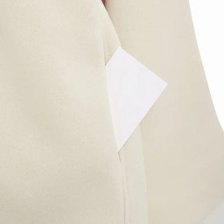 High-neck half coat