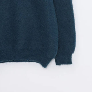 Heavy mohair knit