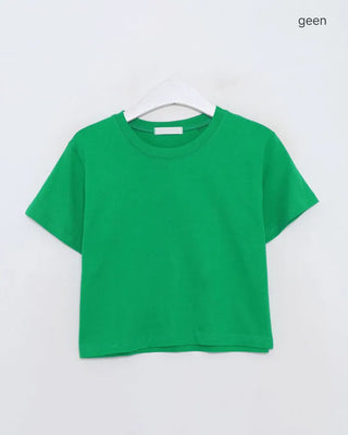 Easy Cropped T-Shirt