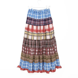 Hippie patchwork skirt